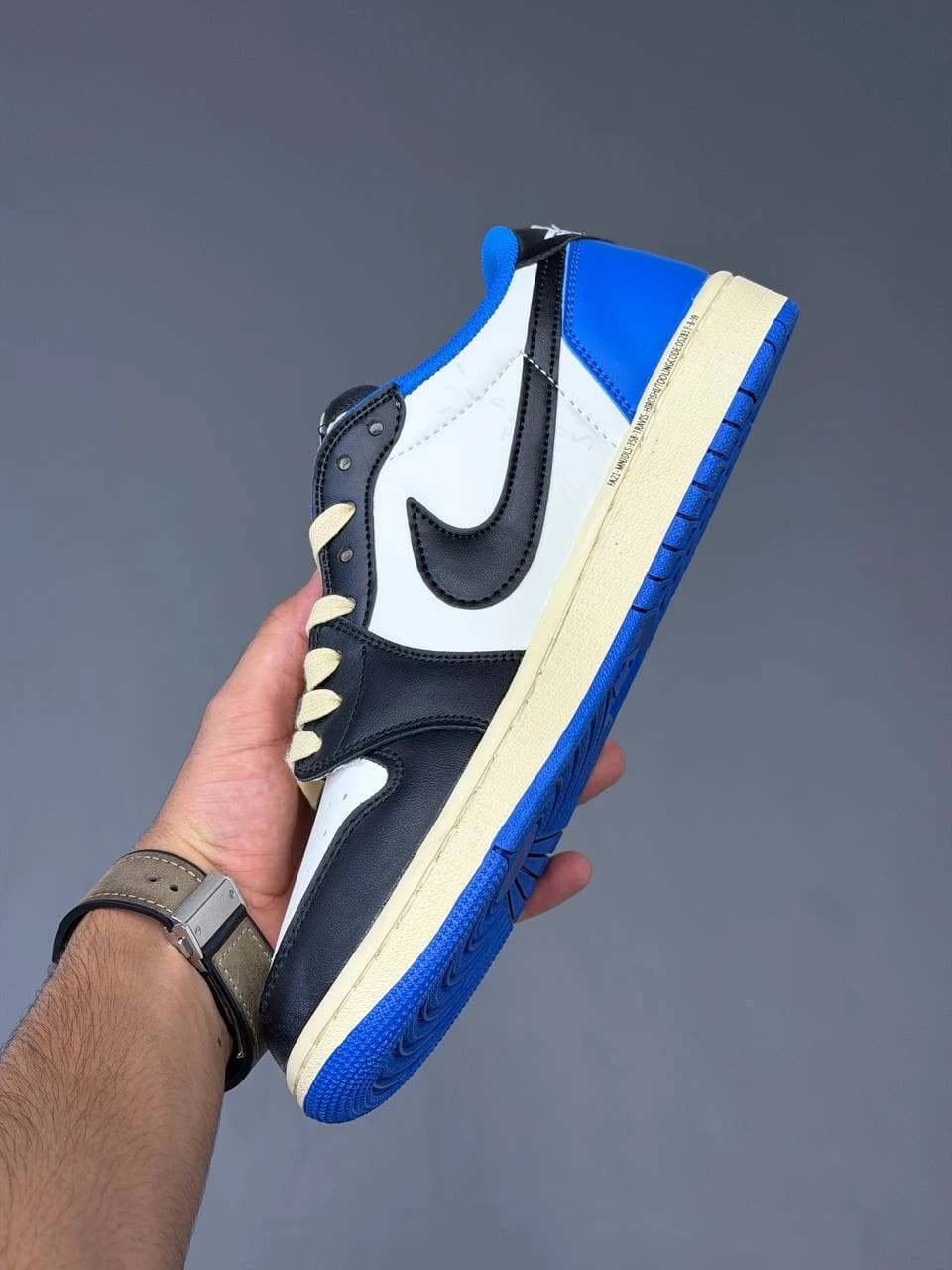 کتونی نایک ایر جردن وان لو ترویس اسکات فرگمنت Air Jordan 1 Low Travis Scott Fragment — تصویر ۹