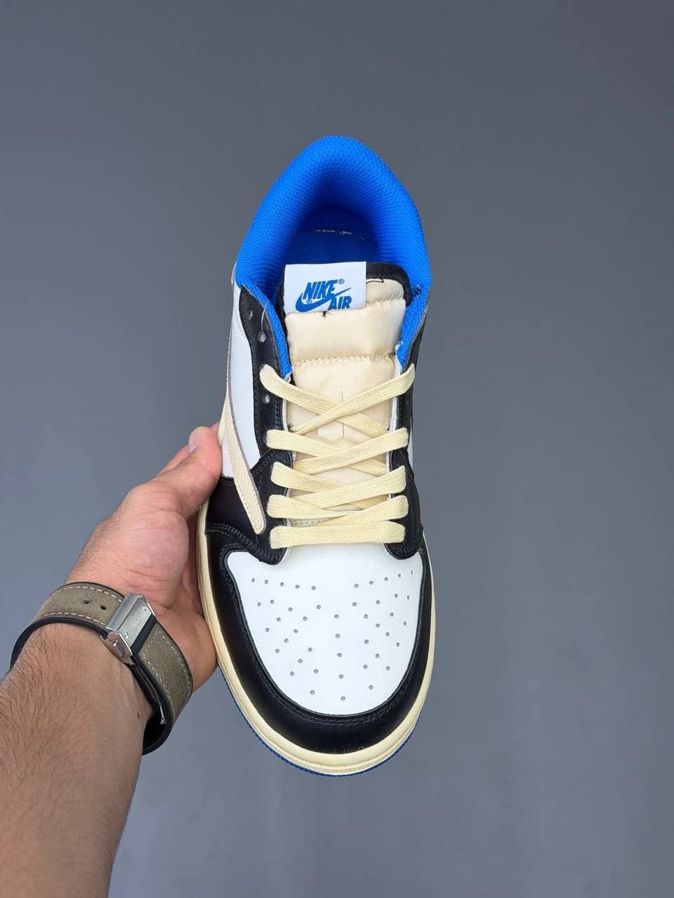 کتونی نایک ایر جردن وان لو ترویس اسکات فرگمنت Air Jordan 1 Low Travis Scott Fragment — تصویر ۲