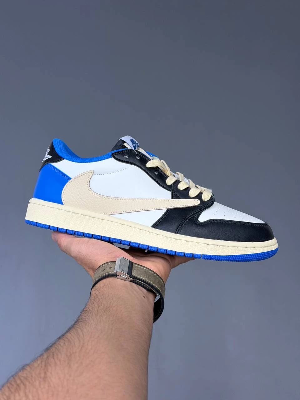 کتونی نایک ایر جردن وان لو ترویس اسکات فرگمنت Air Jordan 1 Low Travis Scott Fragment