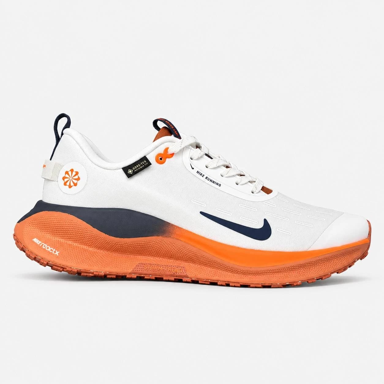 کتونی نایک اینفینیتی آر ان سفید نارنجی Nike InfintyRN White Orange — تصویر ۱۱