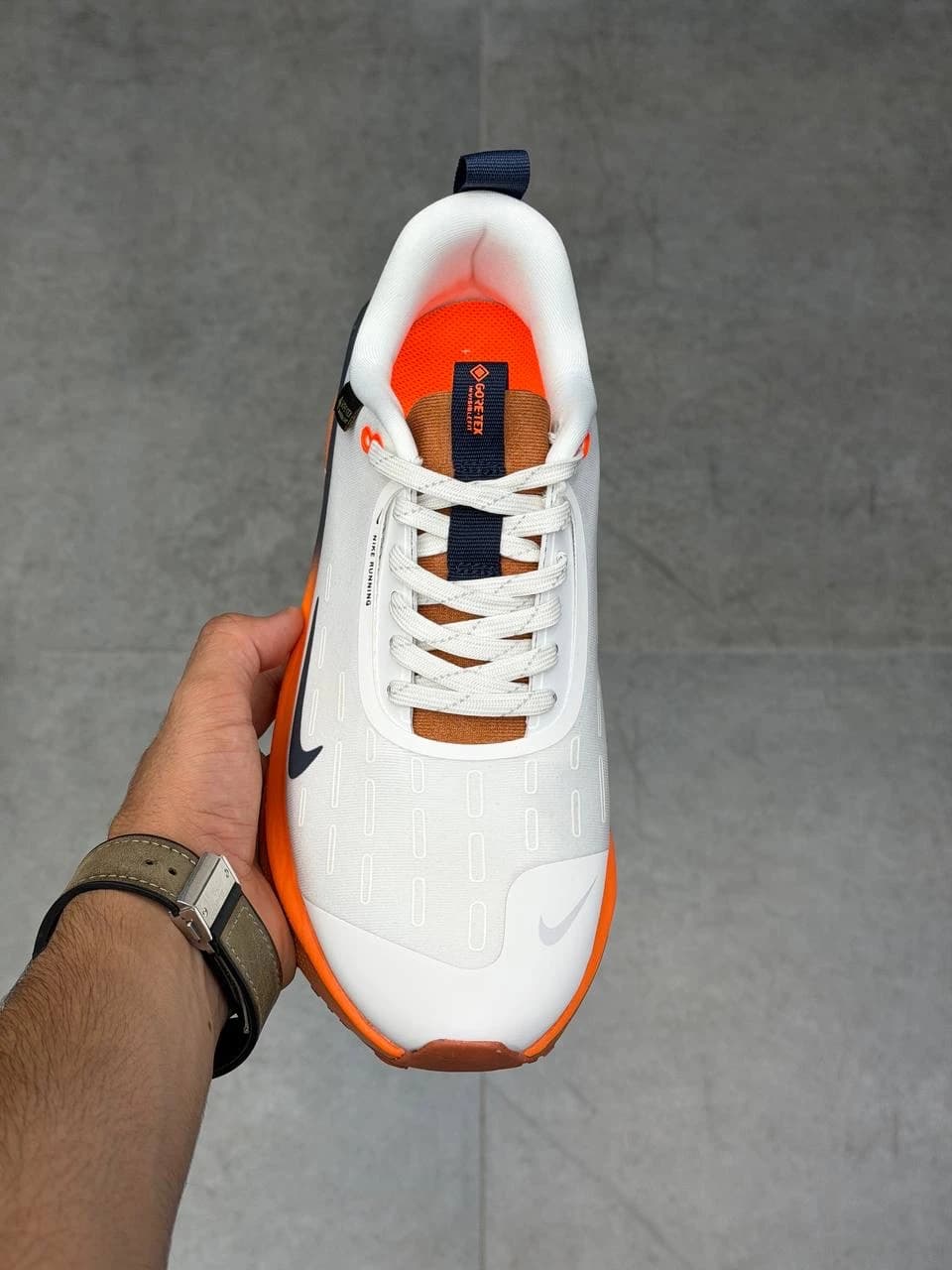کتونی نایک اینفینیتی آر ان سفید نارنجی Nike InfintyRN White Orange — تصویر ۲