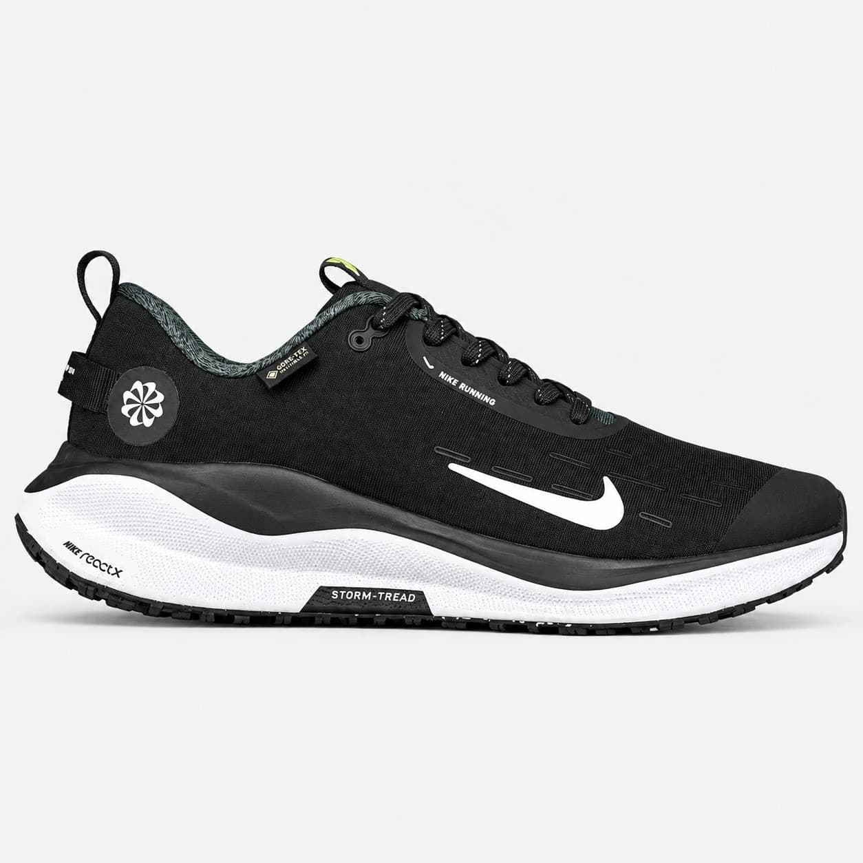کتونی نایک اینفینیتی آر ان مشکی سفید Nike InfintyRN Black White — تصویر ۱۱