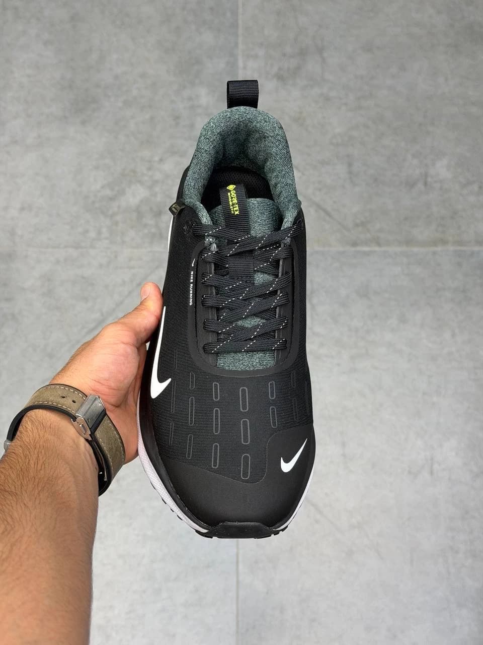 کتونی نایک اینفینیتی آر ان مشکی سفید Nike InfintyRN Black White — تصویر ۷