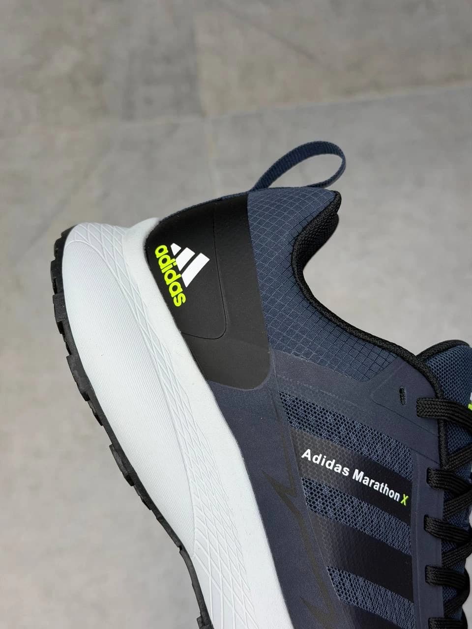 کتونی آدیداس ماراتن ایکس سورمه ای تیره سفید Adidas Marathon X Dark Navy White — تصویر ۱۰