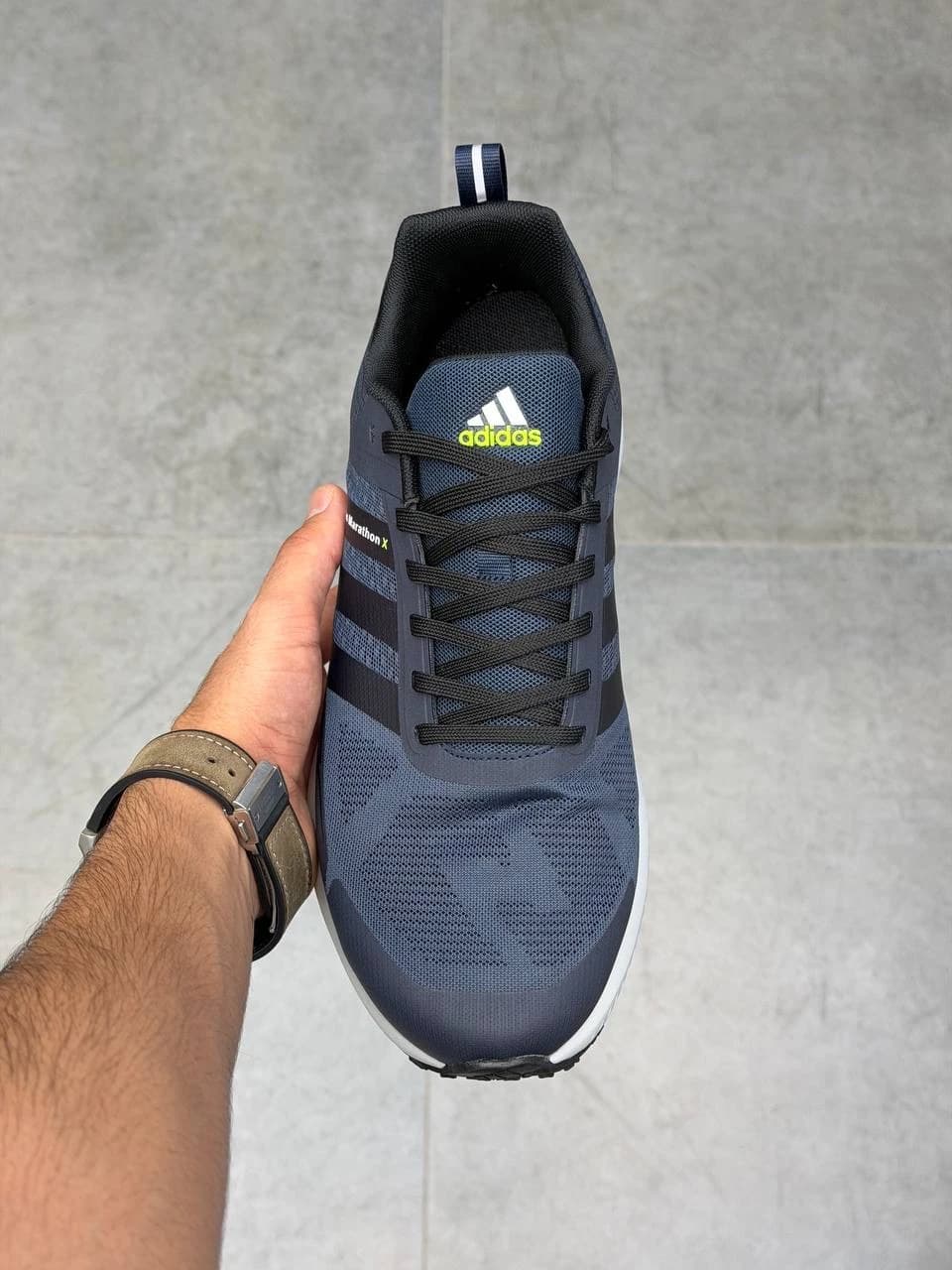 کتونی آدیداس ماراتن ایکس سورمه ای تیره سفید Adidas Marathon X Dark Navy White — تصویر ۷