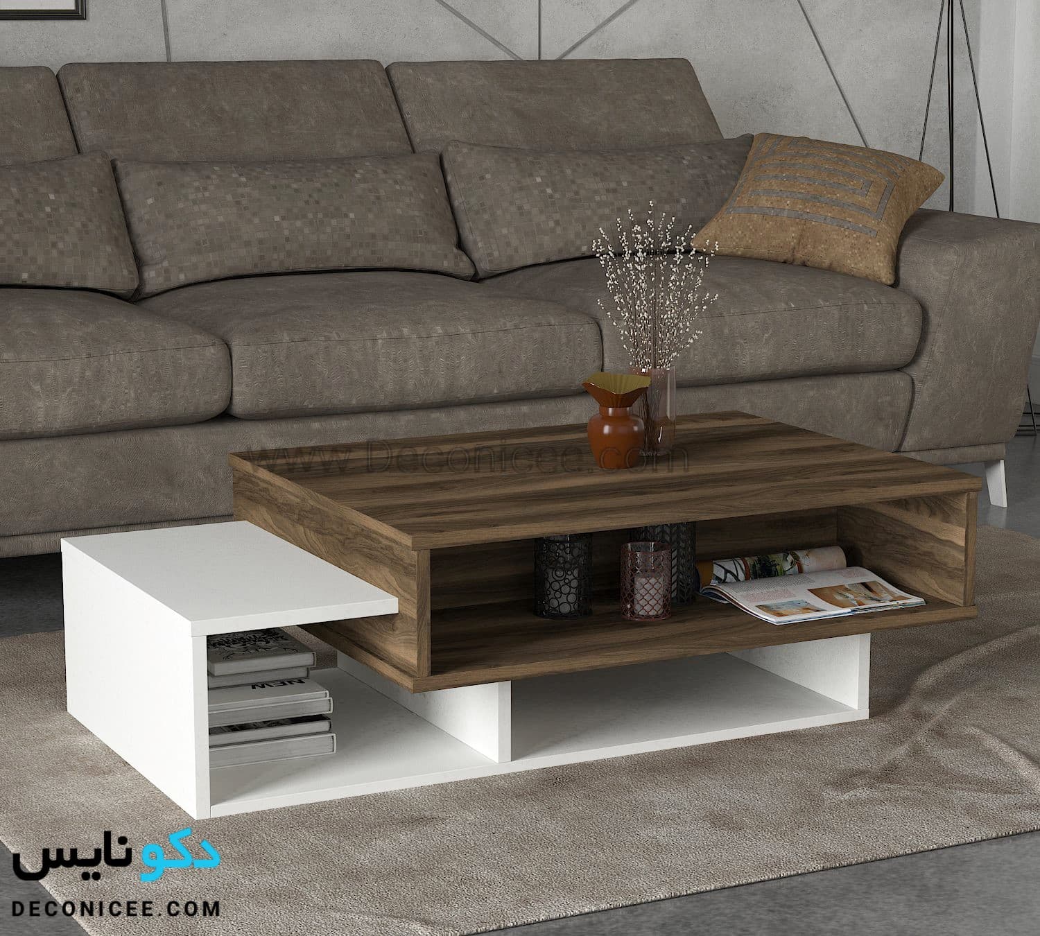 میز جلو مبلی اقتصادی کد-mzm 508 — تصویر ۸