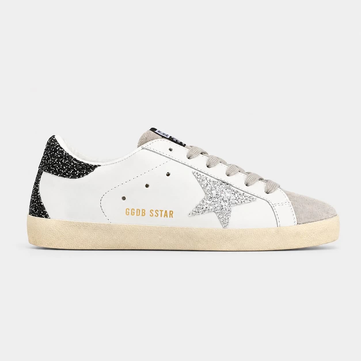 کتونی گلدن گوس سفید طوسی Golden Goose White Gray — تصویر ۸