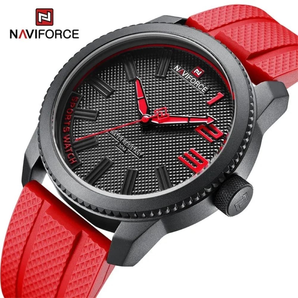 ساعت مچی مردانه نیوی فورس Naviforce مدل NF9202T B/R/R — تصویر ۲