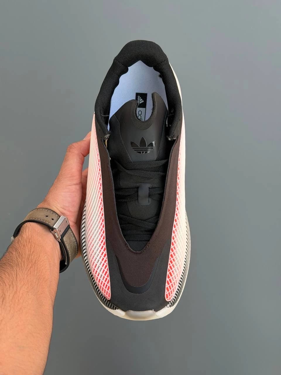 کتونی آدیداس هایپربوست ادج مشکی قرمز سفید Adidas Hyperboost Edge Black Red White — تصویر ۹