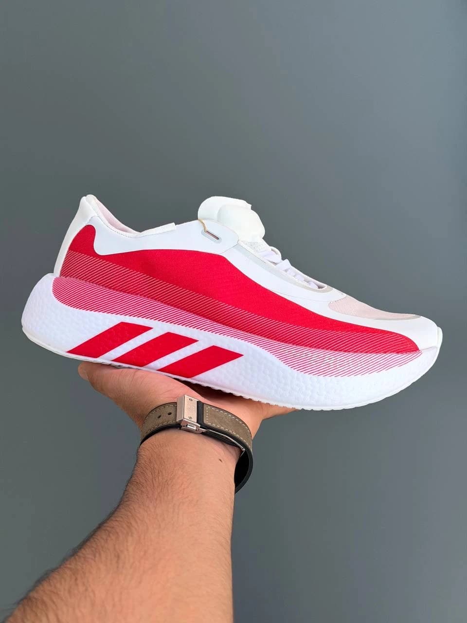 کتونی آدیداس هایپربوست ادج سفید قرمز Adidas Hyperboost Edge Red White — تصویر ۸