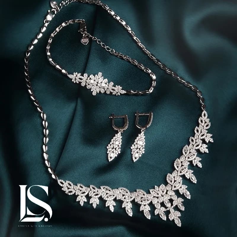 سرویس نقره زنانه مجلسی مدل SZ41 — تصویر ۵