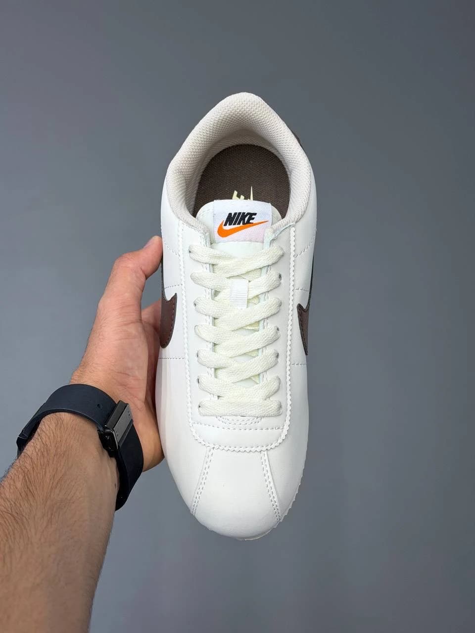 کتونی نایک کورتز کرم قهوه ای Nike Cortez Cream Brown — تصویر ۹