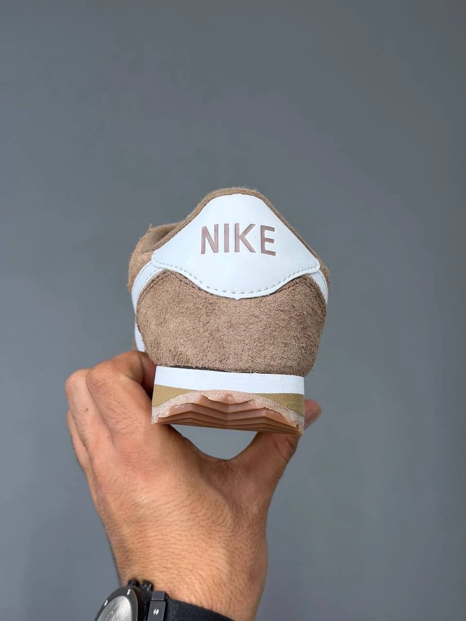 کتونی نایک کورتز قهوه ای سفید Nike Cortez Brown White — تصویر ۵