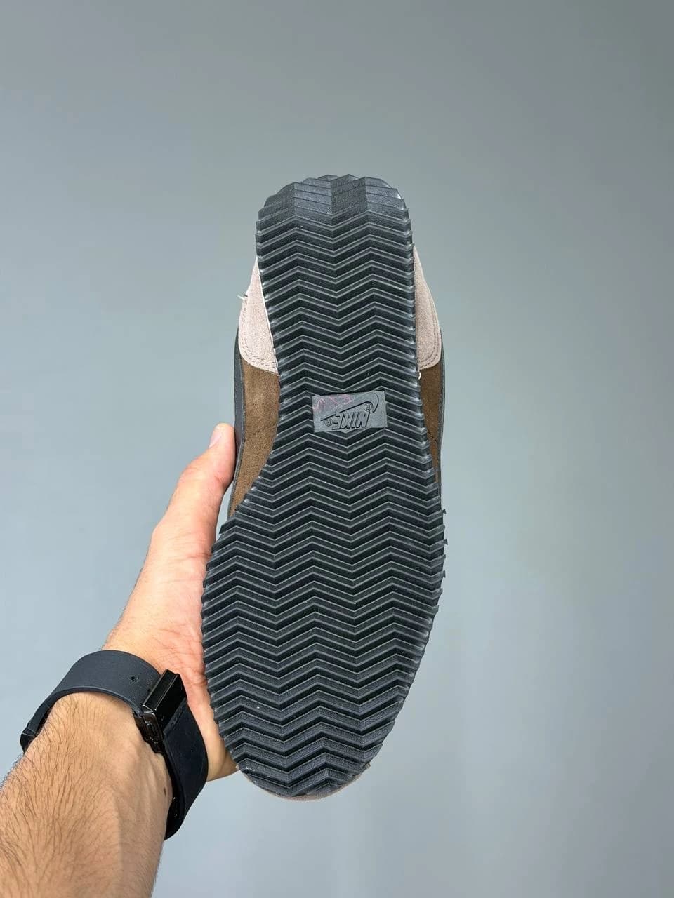 کتونی نایک کورتز قهوه ای مشکی Nike Cortez Brown black — تصویر ۱۱
