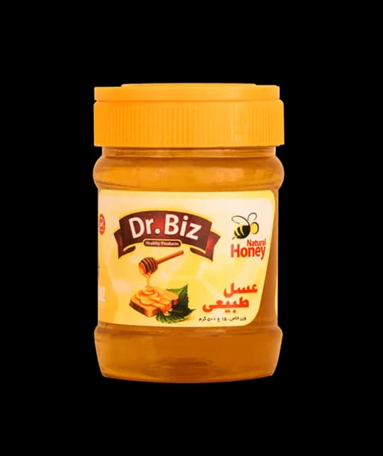 عسل استاندارد دکتربیز با ساکارز زیر5% با وزن 500 گرمی