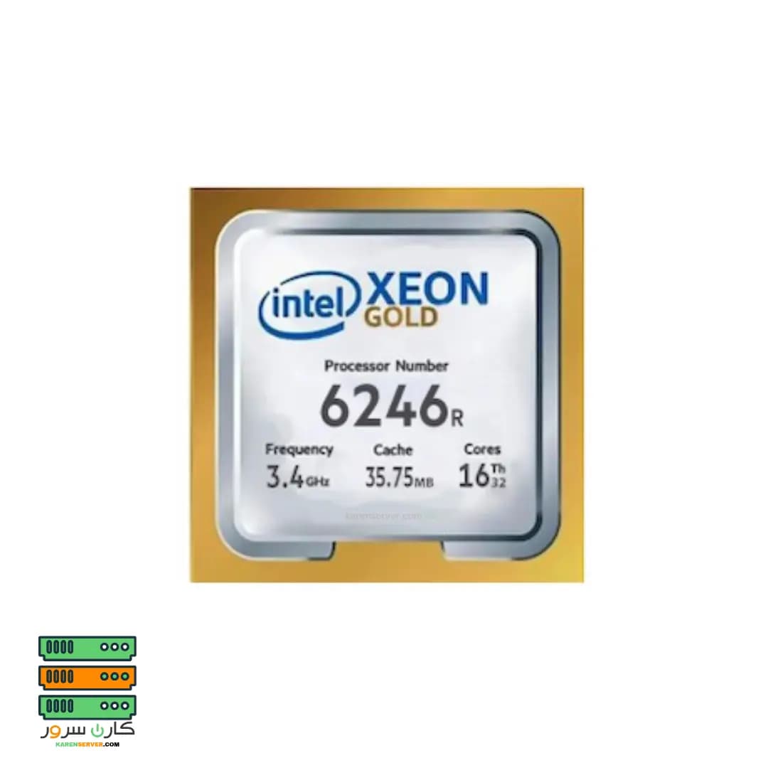 سی پی یو سرور Intel Xeon Gold 6246R
