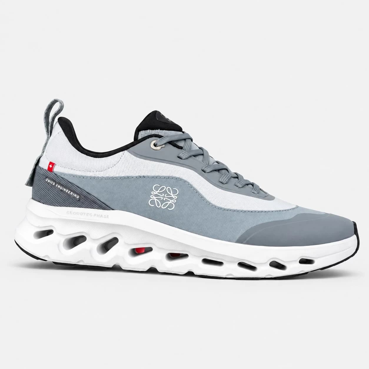 کتونی آن رانینگ کلودتیلت 2 لوئه و طوسی سفید On Ranning Cloudtilt 2 Loewe Gray White