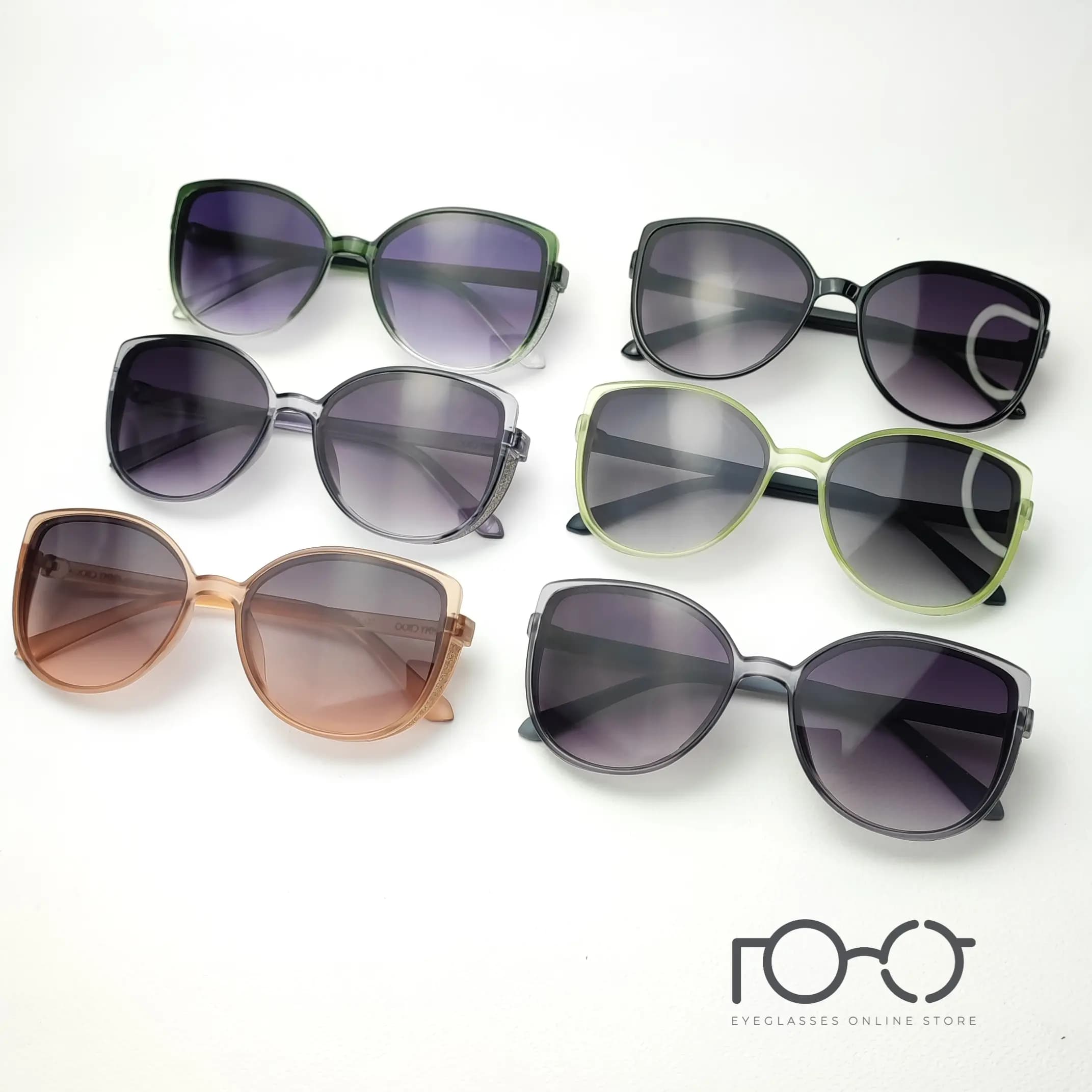 عینک آفتابی زنانه جیمی چو JIMMY CHOO کائوچو کد 1008 — تصویر ۲
