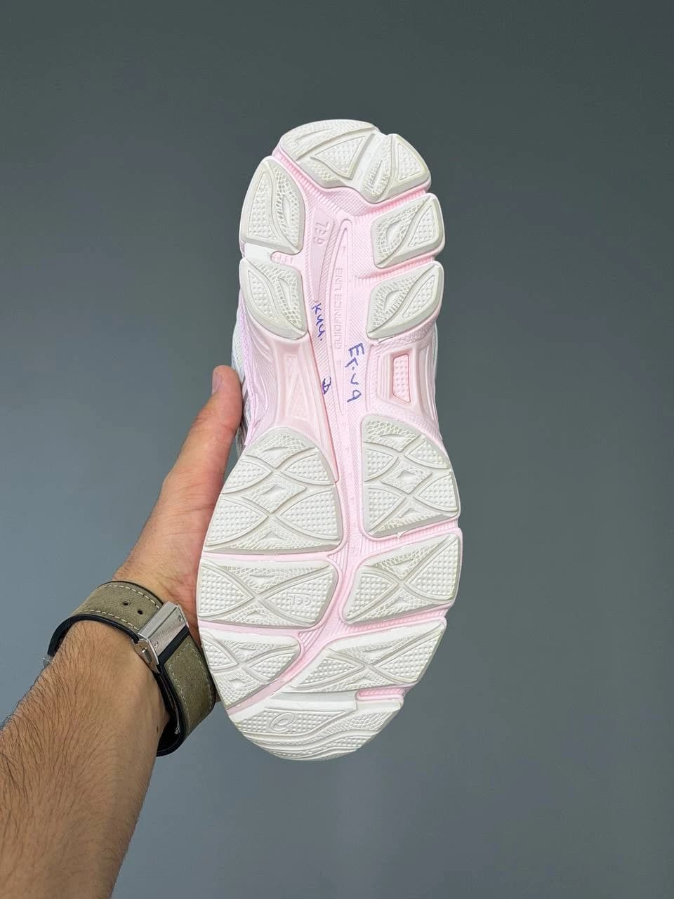 کتونی اسیکس ژل ان وای سی سفید صورتی ASICS Gel-NYC White Pink — تصویر ۱۲