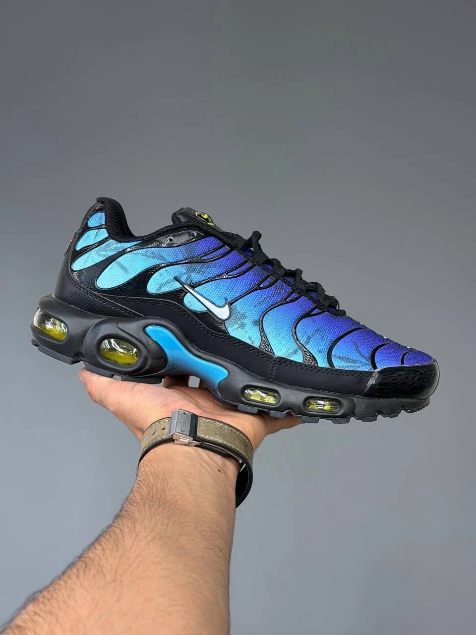 کتونی نایک ایرمکس پلاس تی ان آبی بنفش Nike AirMax Plus TN Blue Pruple — تصویر ۸