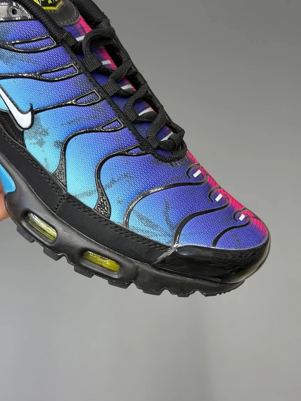 کتونی نایک ایرمکس پلاس تی ان آبی بنفش Nike AirMax Plus TN Blue Pruple — تصویر ۱۲