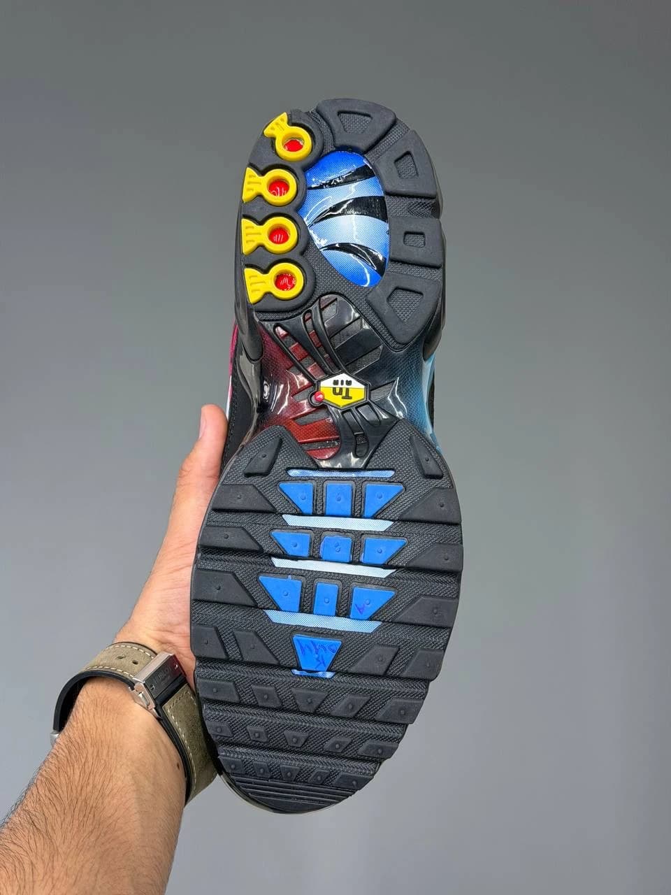 کتونی نایک ایرمکس پلاس تی ان آبی بنفش Nike AirMax Plus TN Blue Pruple — تصویر ۵