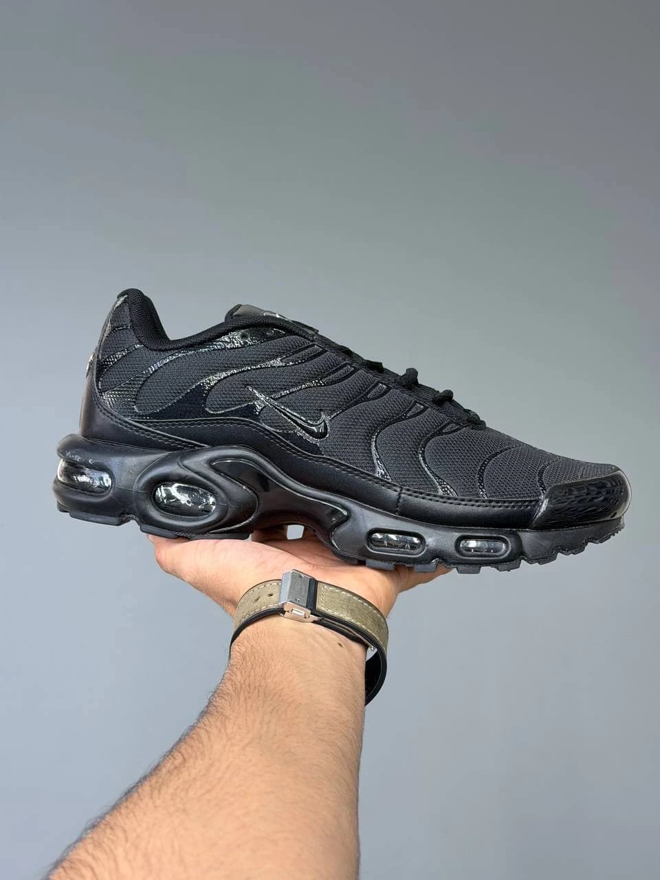 کتونی نایک ایرمکس پلاس تی ان مشکی Nike AirMax Plus TN Black — تصویر ۸