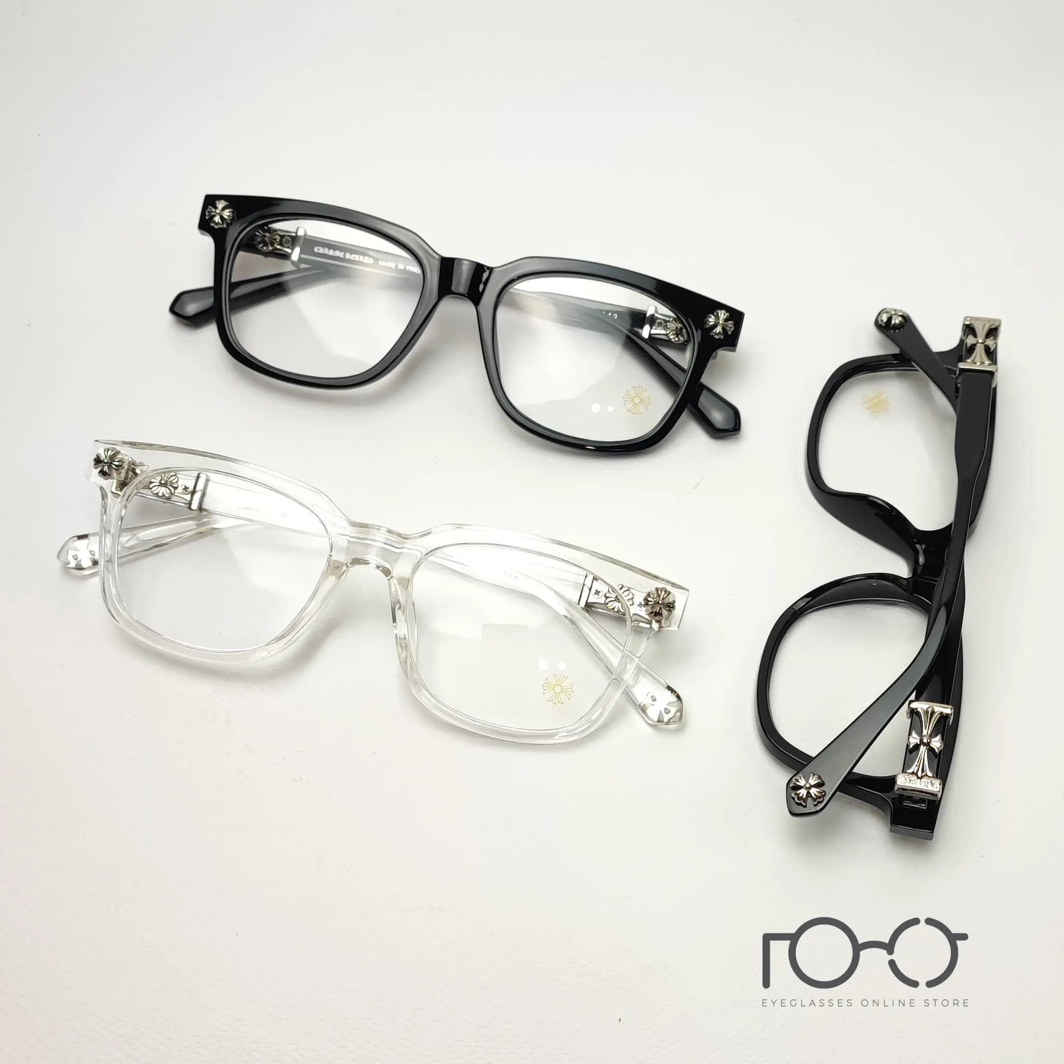 عینک بلوکات کروم هارتز Chrome Hearts کائوچو کد 2269 — تصویر ۵