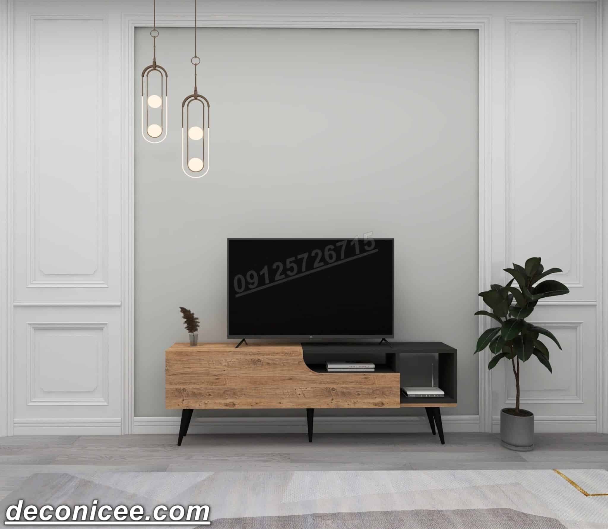 میز تلویزیون پایه دار کد mtv 124 — تصویر ۱۱