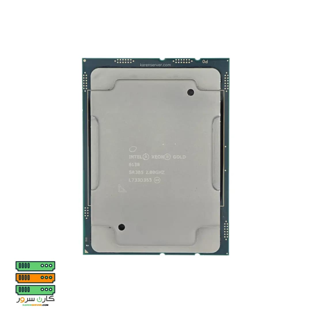 سی پی یو سرور Intel Xeon Gold 6138 Processor — تصویر ۲