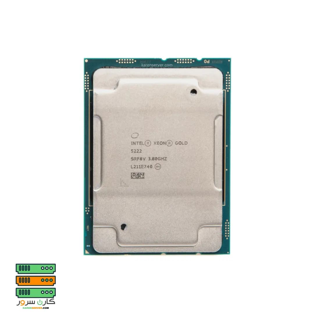 سی پی یو سرور Intel Xeon Gold 5222 Processor — تصویر ۶