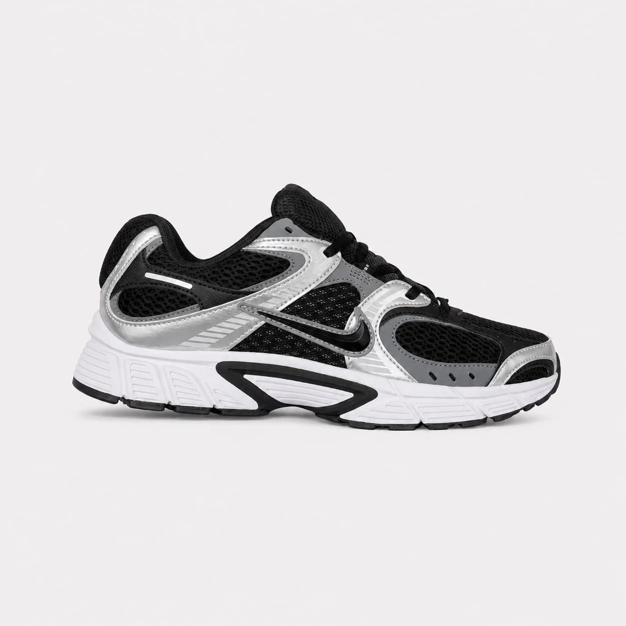 کتونی نایک وی فایو آر ان آر مشکی نقره ای سفید Nike V5 RNR Black Silver White