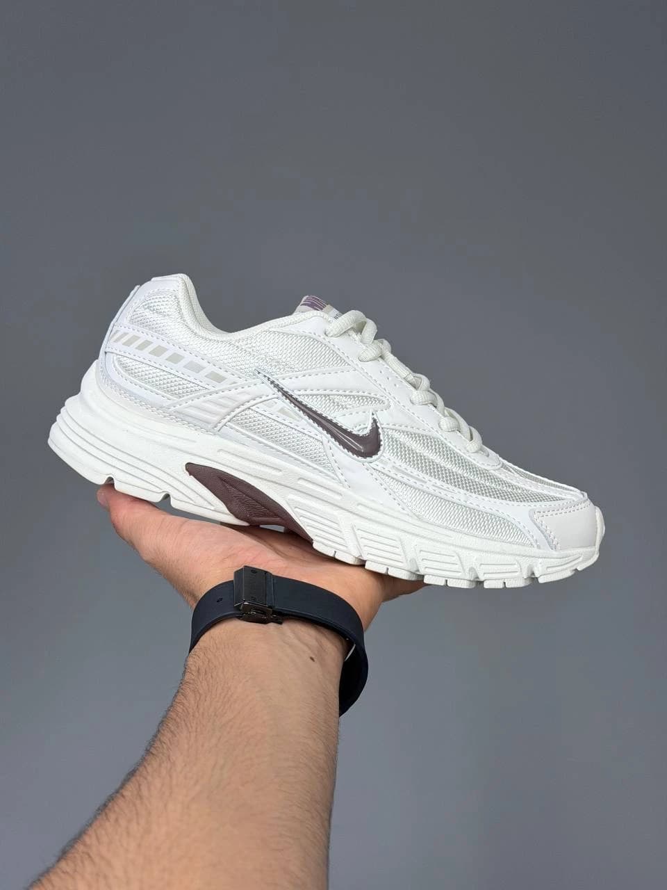 کتونی نایک اینیشیتور سفید قهوه ای Nike initiator White Brown — تصویر ۸