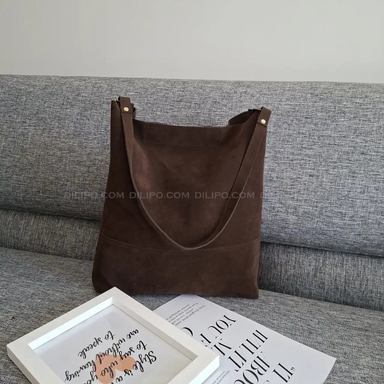 کیف زنانه بزرگ دوشی جیر مهدا 2649 — تصویر ۵