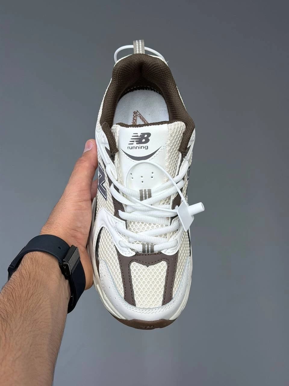 کتونی نیوبالانس 530 سفید قهوه ای New Balance 530 White Brown — تصویر ۸