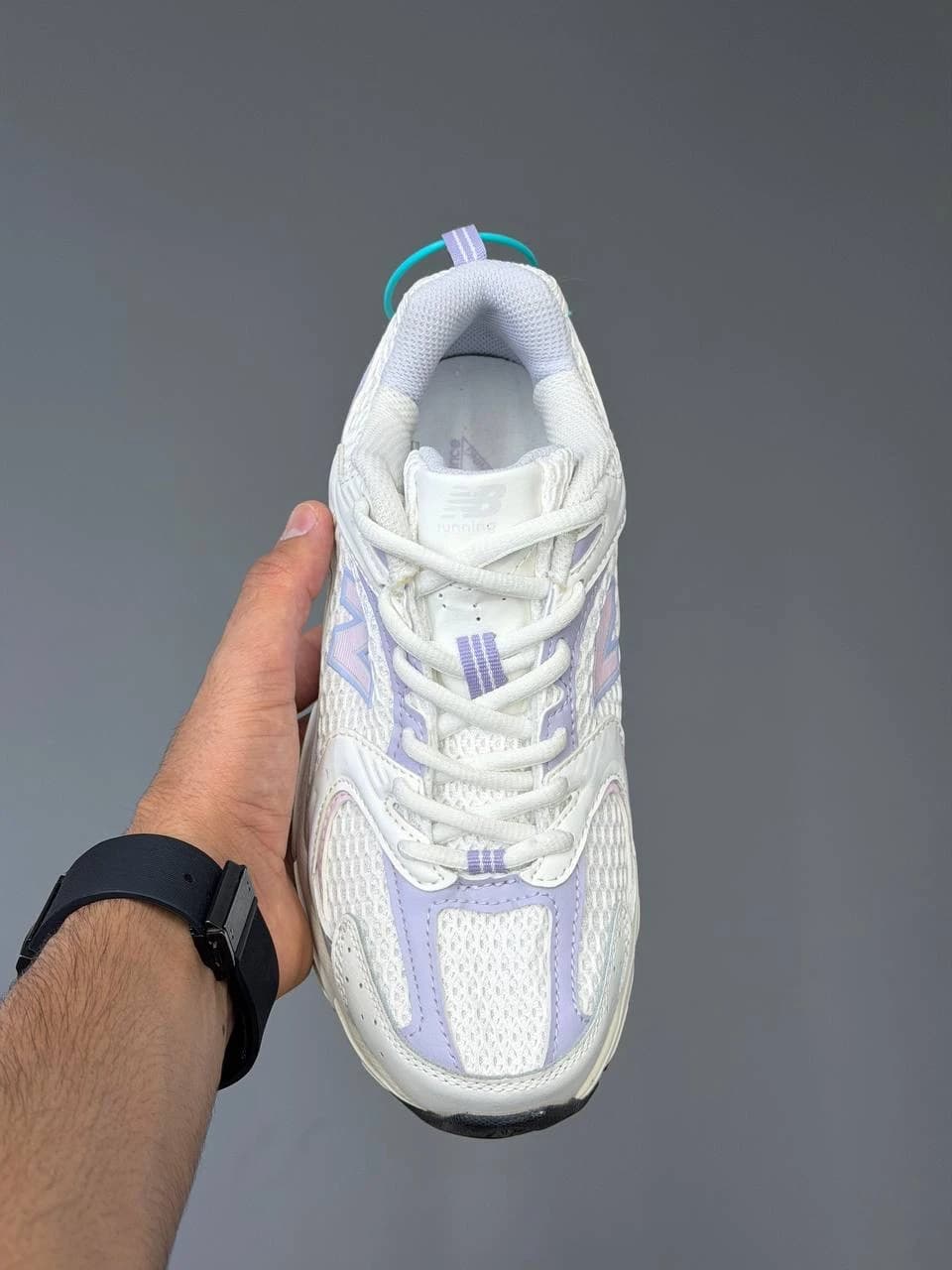 کتونی نیو بالانس 530 سفید بنفش New Balance 530 White Pruple — تصویر ۸