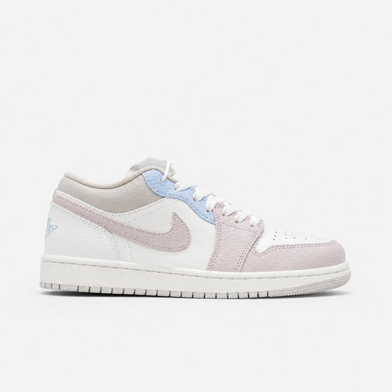 کتونی نایک ایر جردن وان لو صورتی آبی Nike Air Jordan 1 Low Pink Blue