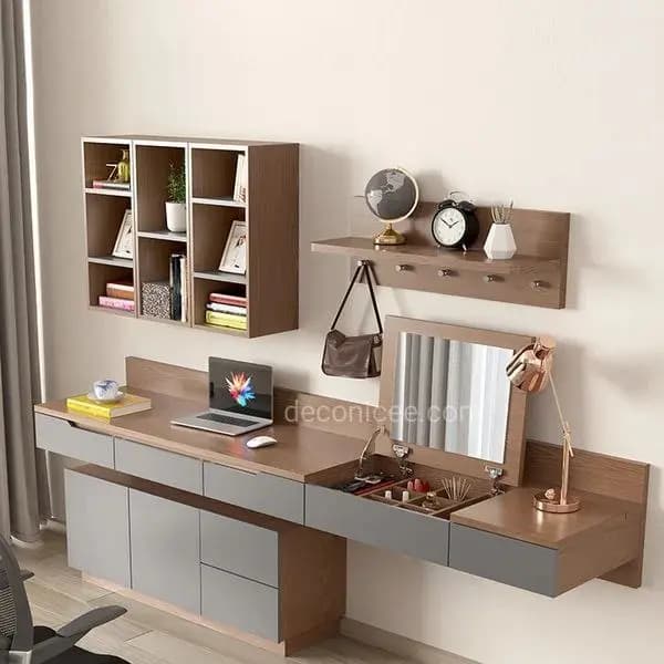 میز تحریر و آرایش دیواری کد mtd 55 — تصویر ۳