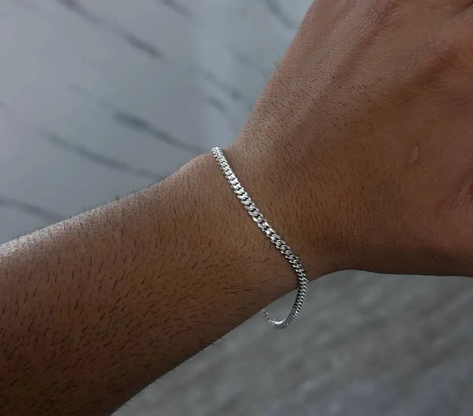 دستبند کارتیر نقره — تصویر ۴