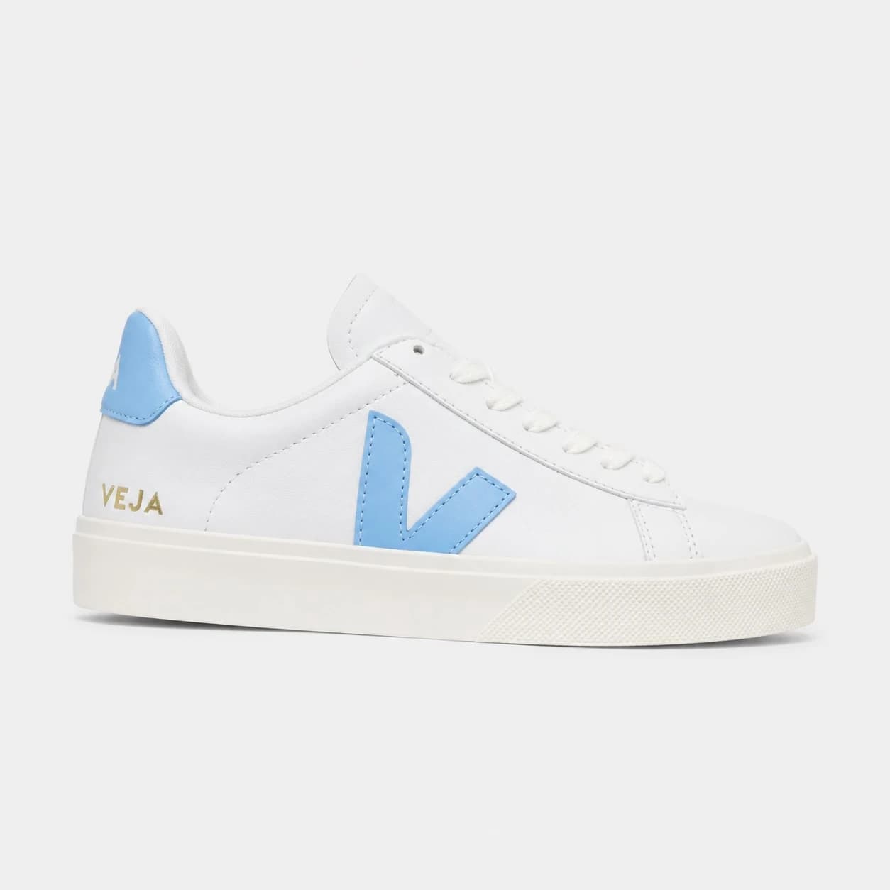 کتونی وجا سفید آبی Veja White Blue