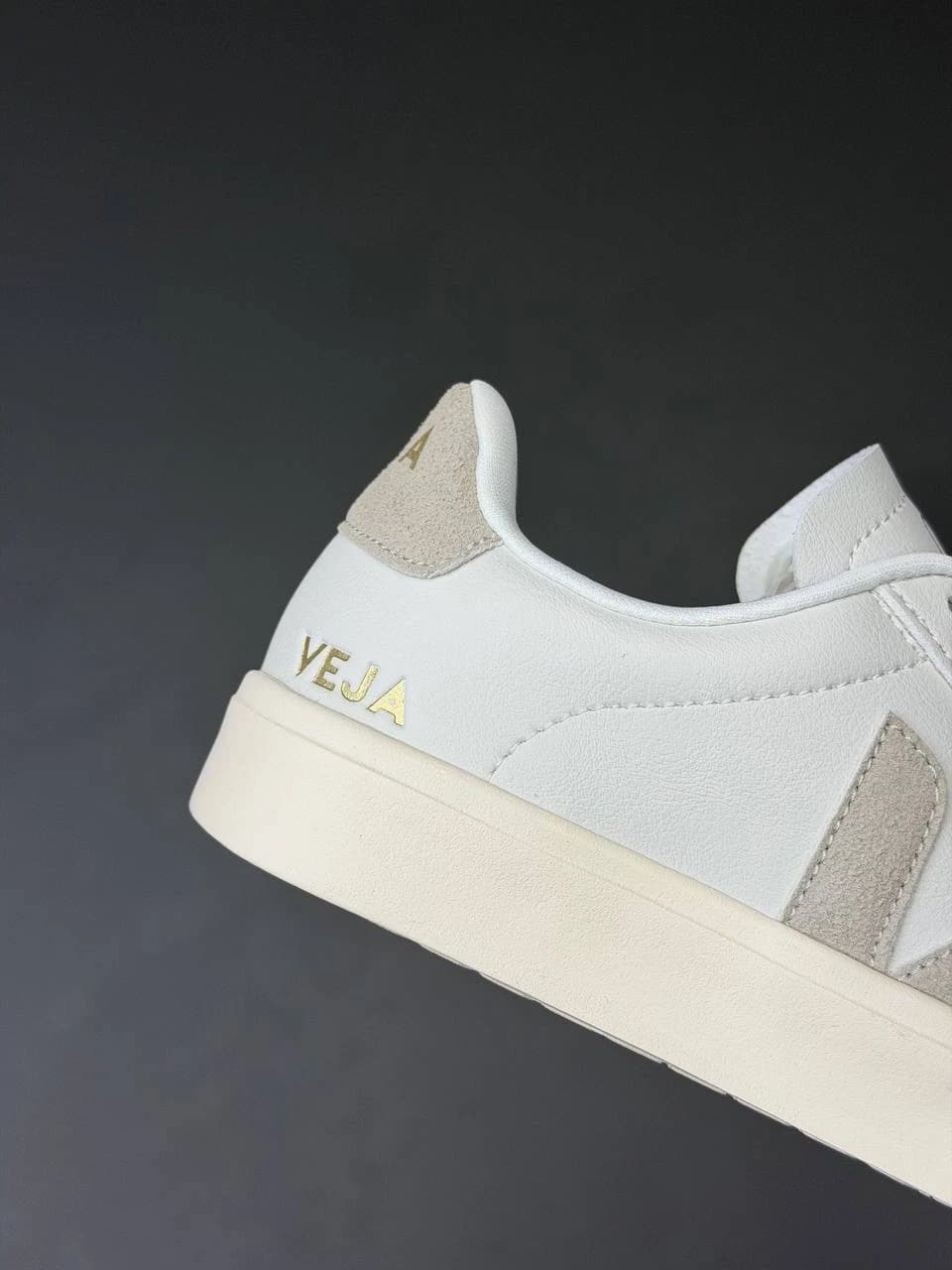 کتونی وجا سفید طوسی Veja White Gray — تصویر ۶