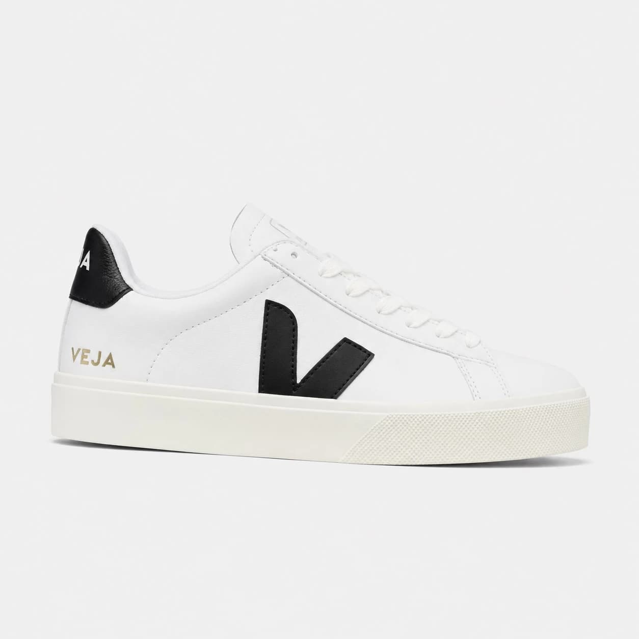 کتونی وجا سفید مشکی Veja White Black — تصویر ۷
