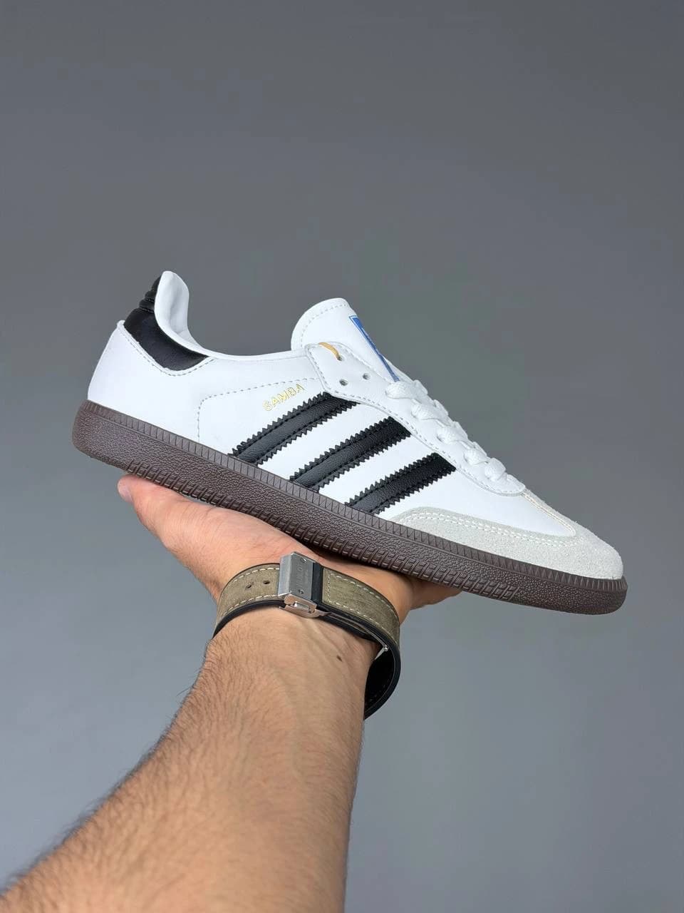 کتونی آدیداس سامبا سفید مشکی Adidas Samba White Black — تصویر ۸