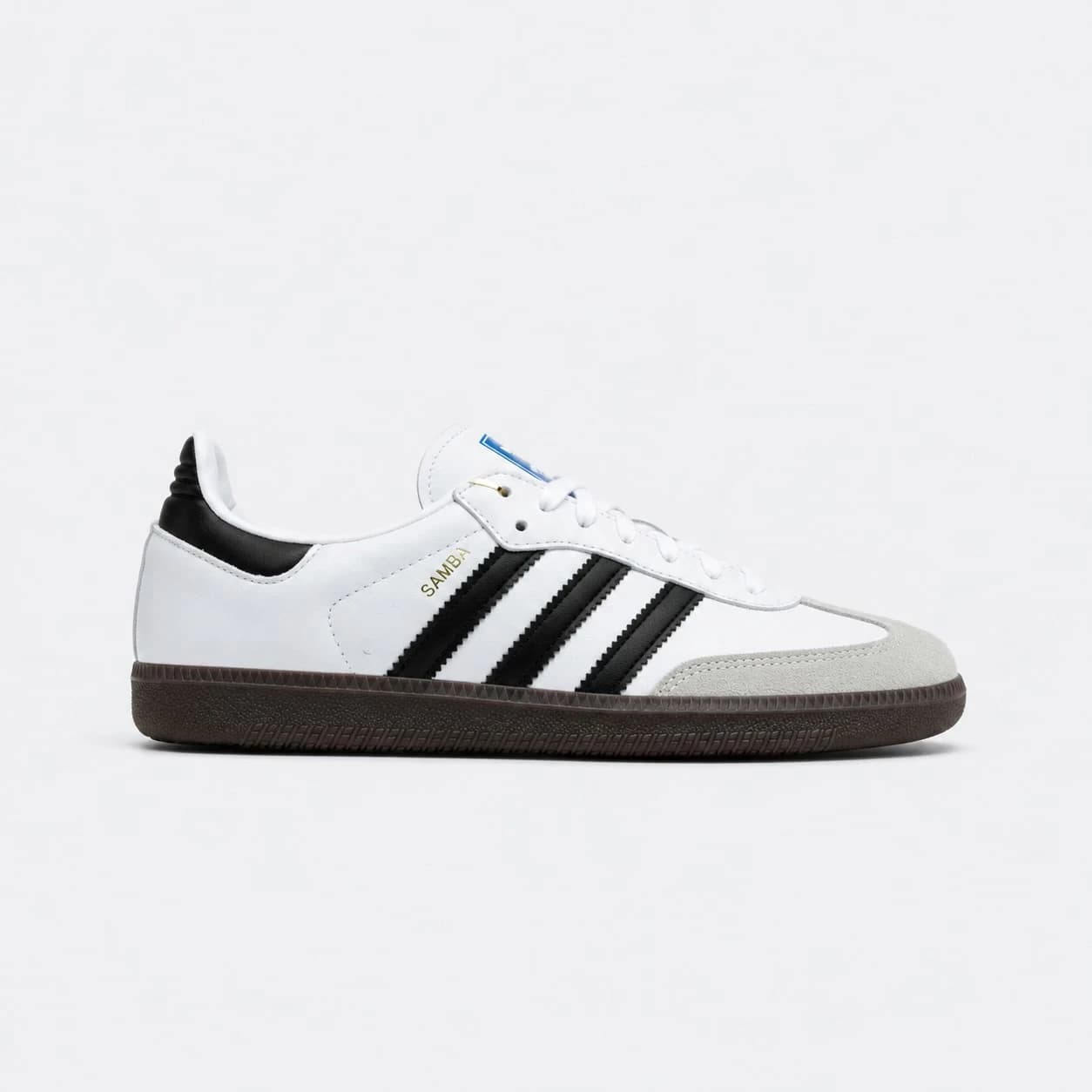 کتونی آدیداس سامبا سفید مشکی Adidas Samba White Black