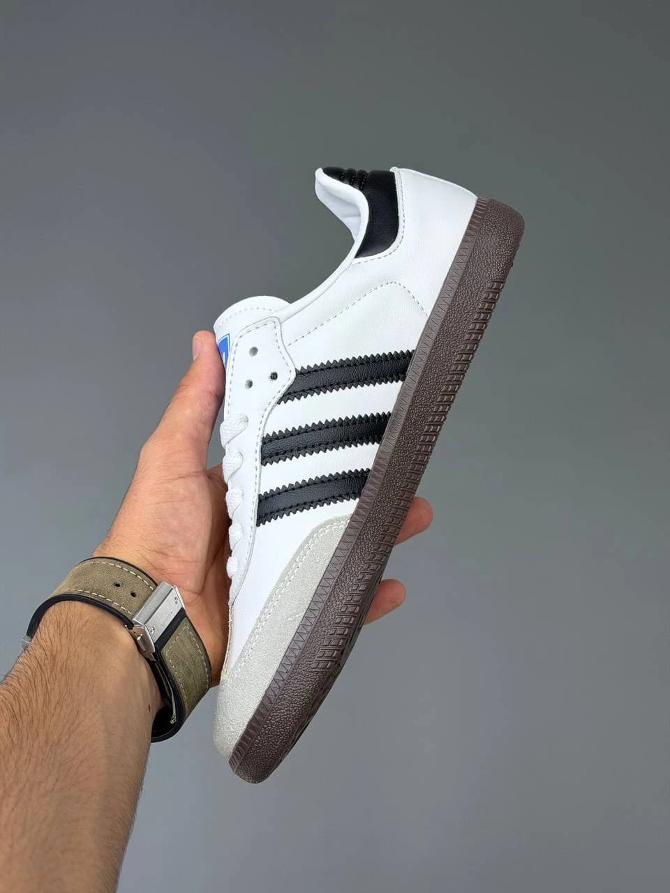 کتونی آدیداس سامبا سفید مشکی Adidas Samba White Black — تصویر ۴