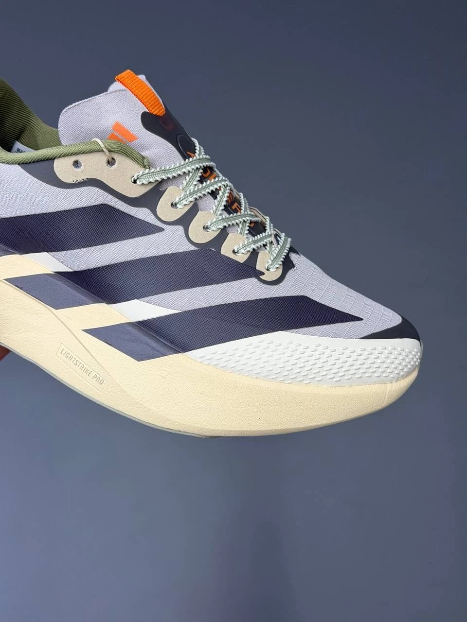 کتونی آدیداس آدی زیرو اوو اس ال ای تی آر طوسی کرم Adidas Adizero Evo Sl ATR Gray Cream — تصویر ۶