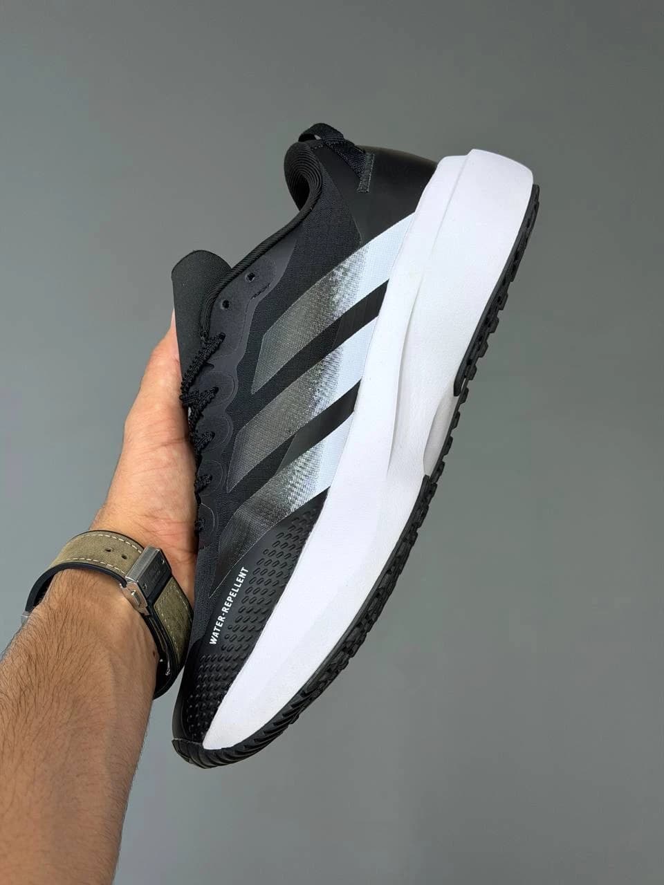 کتونی آدیداس آدی زیرو اوو اس ال ای تی آر مشکی سفید Adidas Adizero Evo Sl ATR Black White — تصویر ۱۰