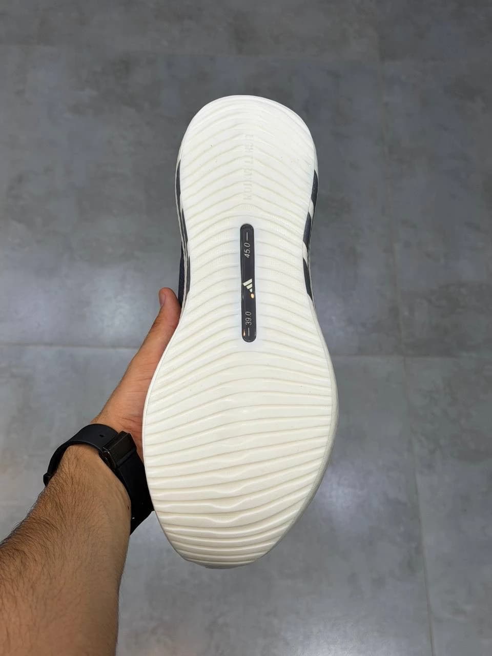 کتونی آدیداس هایپربوست ادج سفید خاکستری Adidas Hyperboost Edge Greyish White — تصویر ۱۰
