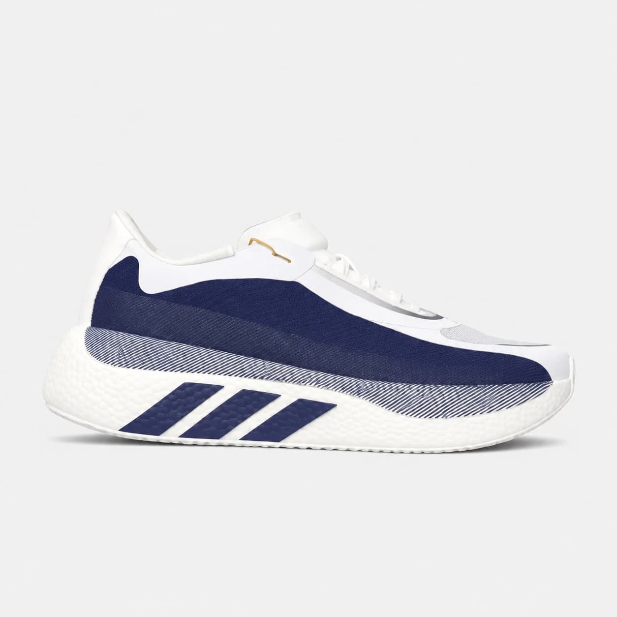 کتونی آدیداس هایپربوست ادج سفید سرمه ای Adidas Hyperboost Edge Navy White — تصویر ۶