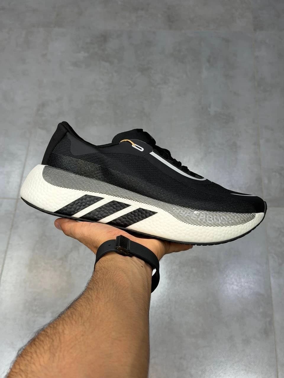 کتونی آدیداس هایپر بوست ادج مشکی سفید Adidas Hyperboost Edge Black White — تصویر ۷